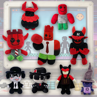 New Cartoon Guest 666 Plush Toys Chance Plush Dolls Cute Soft Two Time Plushie Game Peripheral Dolls Birthday Gifts