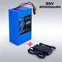 36V 20Ah 10S6P Lithium Battery Pack – Rechargeable Reliable Power Supply Accessory for Scooter Long Riding Time