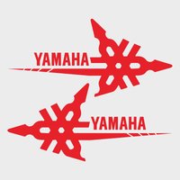 2PCS/SET 30cm Fierce Arrow Graphic Waterproof Vinyl Sticker For Motorcycle Car Helmet Laptop Decor, Assorted Colors