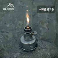 MOUNTAINHIKER 2026 Outdoor Gas Light Set for Picnic Camping Retro Decorative Ambience Creative Desktop Bedside Gas Lamp