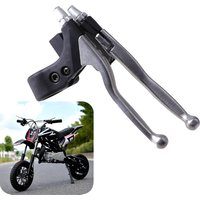 7/8'' 22mm Right Dual Twin Brake Left Lever For 47cc 49cc 2 stroke Pocket Dirt Bike Gas Scooter Mini Moto Small ATV Quad Parts