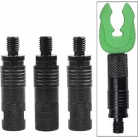 3pcs Fishing Bite Alarm Fishing Quick Release Connector Carp Alarms Adapter Rod Pod Bank Sticks Bite Bell Holder Support Tackle