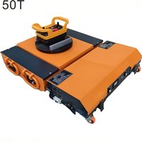 Remote Control Electric Cargo Roller Machine Moving Trolley High-quality Precision Equipment Skate Factory Carrying Dolly