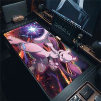 Mousepad Laptop Japan Cool Anime Mouse Pad Large XXL pokemons Mewtwo Desk Mat Gamer PC Cabinet Keyboard Rug Gaming accessories