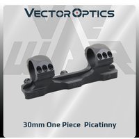 Vector Optics 30mm Rifle Scope One Piece Dovetail & Picatinny Rings 0/20 Moa Hunting Supplies Accessories for 9Mm/20Mm Rail
