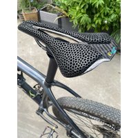 AliExpress ELITA ONE elitaone 3D Printed Bicycle Saddle Carbon 250mm*140mm 170g 7*9mm Carbon Seat MTB Gravel Road Saddle Bike Parts