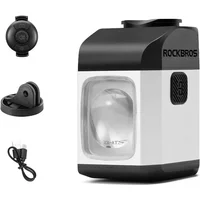 AliExpress ROCKBROS 1600LM Bicycle Hanging Light Remote Control Digital Display Bike Light IPX6 All-weather Smart Cycling Lantern Headlamp