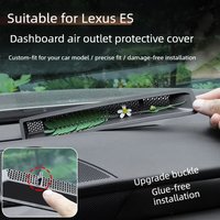 For Lexus ES200 ES300h ES 2018-2025 Dashboard Air Vent Cover AC Outlet Dust Filter Protector Anti-Clog Interior Accessories