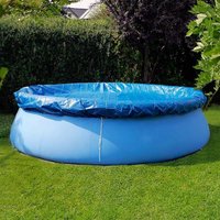Swimming Pool Covers for 6Ft / 183CM Above Ground Pools Outdoor Garden Round Above Ground Pool Cover Protective Rain Cloth