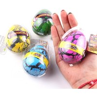 Oeufs de dinosaure à couver dans l'eau, 4 pièces, grande taille, œufs d'animaux en croissance d'eau, nouveauté, jouets éducatifs pour enfants, cadeau