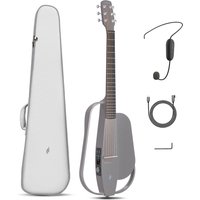 Enya Acoustic Electric Carbon Fiber Travel Guitar NEXG SE Smart Guitarra for Adults with 30W Wireless Speaker, Thickened Gig Bag