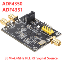 35M-4.4GHz PLL RF Signal Source Development Board ADF4350 ADF4351 Signal Generator Module SMA RF Phase-Locked Loop Board Module