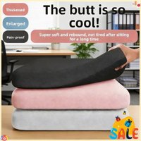 Best Seller Ultra-Soft 4cm Foam Cushion Office Chair Car Seat Pad Supports Lumbar, Eases Pain During Extended Sitting