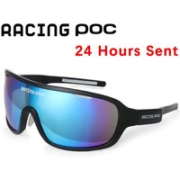 AliExpress RACING POC Road Cycling Windproof Glasses Motorcycle Goggles UV Protection Outdoor Sports Marathon Running Sunscreen Sunglasses