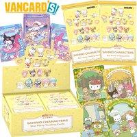 Sanrio Characters Star Party Trading Cards Booster Box - VANCARD'S Official Cute Collectible Card with Hello Kitty Kuromi My Me