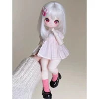New bjd sd doll 1/6 Lala anime face resin OB11 Qbaby blythe MDD VOLKS DIY spot makeup Free shipping dolls