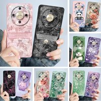 For Honor Magic5 Lite 5G Case Simplicity flower Silicone Soft Back Cases For Magic6 Lite 5G Cover Magic 5Lite 6Lite Bumper Shell