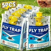 Hanging Fly Trap Bag Waterproof Fly Trap Outdoor Garden Effective Fruit Flying Insect Catcher Pest Control Tools Garden Supplies