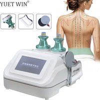 3 in 1 Electric Lymphatic Drainage Machine EMS Body Massage Muscles Relax Massager Beauty Device with Heating