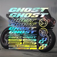 AliExpress NONE 20Pcs Bicycle Frame Sticker Set, Waterproof PVC Decals for Road Bike, MTB & BMX, Durable Outdoor Cycling Decor