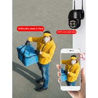 BESDER 8MP 4K PTZ IP Camera 8x Zoom Dual-Lens Human Detect CCTV Camera 4MP Smart Home Outdoor Wifi Surveillance Camera ICSEE APP
