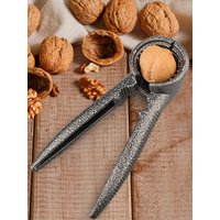 Nutcracker Pecan Nut Cracker Walnut Plier Opener Tool with Non-slip Handle Hazelnut Plier Nut Clip
