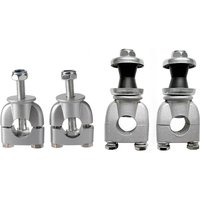 AliExpress NONE Universal 7/8'' 22mm Aluminum Handlebar Risers Mount Clamps for Dirt Pit Bike Moped Motorbike ATV Handlebar Parts