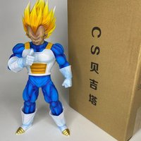 CS Dragon Ball 1/6 Scale Vegeta Action Figure Super Saiyan Demonic Berserk Anime Statue Desktop Decor For Anime Collectors