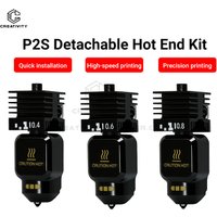 Bamboo P2S Upgraded Hotend Kit 0.4/0.6/0.8mm Hardened Steel Nozzle Removable Nozzle Hotend For P2S/ P2S C 3d printer