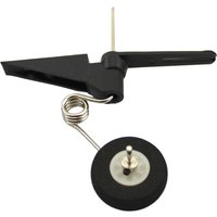 Tail Wheel Assembly for RC Airplane Durable Rack Accessories Landing Gear Replacement Kits DIY Parts