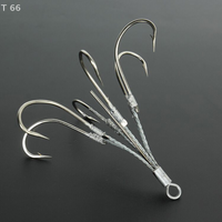 Fishing Hooks 6 Claw High Carbon Steel Treble Hooks Fishhook Super Sharp Fishing Grappling Hook Fishing Gear Tackle Fishhook