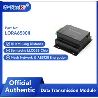 G-NiceRF | 2 Peças LORA6500II 5W High Rate & Long Range LoRa Modem MESH Network & AES128 Encryption