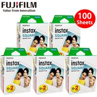 10-100 Sheets Fujifilm Instax Square Camera Instax Film Photo Paper For Fujifilm Instax SQUARE SQ1/SQ40/SQ10/Link Square Printer