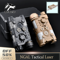 Tactic NGAL Red Green Blue IR Laser Nylon Flashlight LED Strobe Airsoft Scout Light 20mm Rail Laser Hunting Sight