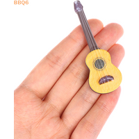 *1:12 Dollhouse Dollhouse Musical Instrument Model Miniature Classical Guitar Home Living Scene Decor Toy Doll House Accessories