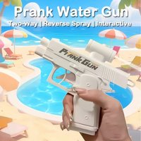 Prank Double Sided Reverse Water Spray Gun Stress Relief Small Pistol Game Outdoor Indoor Adult Child Interaction Shoot Gift