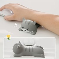 Ergonomic Wrist Rest Support - Cute Slow Rising PU Mouse Pad - Perfect for Computer Desks & Office Supplies