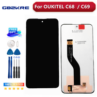 7.2"Origina for Oukitel c68 c68 Pro c68 Plus C69 LCD Screen Touch Screen Mount Replacement for Oukitel C69 C68 Pro LCD Screen
