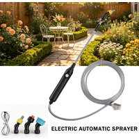 3M Water Pipe, Multi‑Purpose Electric Spray Handle, Adjustable Nozzle, Ideal Choice For Garden Watering, Car Cleaning, Yard And Home Disinfection