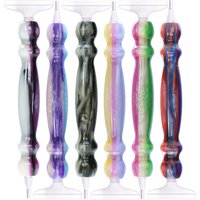 Resin Diamond Painting Pen with Screw Thread Tips, Diamond Art Pen and 6 PCS Plastic Multifunctional Tips, Diamond Painting Tool