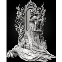 The height of man 38mm 50mm 75mm Resin model kits figure beauty colorless and self-assembled (3D Printing )TD-7371/3D