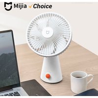 Mijia Desktop Mobile Fan, Desktop & Handheld 2 in 1, Type-C Rechargeble Electric Fan, 18.5h Long Battery Life for Home Office