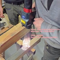 500W CE Certified Laser Cleaning Equipment With Portable Case for Non Destructive Paint Rust Removal Stripper Metal Polishing