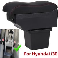 Car Armrest Box for Hyundai Elantra Touring I30 FD I30cw 2007 2008 2009 2010 2011 Leather Center Console Arm Rest Storage Box