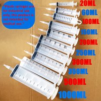 Unabhängig verpackte Spritzen mit mehreren Spezifikationen, 1000 ml, 500 ml, 350 ml, 300 ml, 250 ml, 200 ml, 150 ml, 100 ml, 60 ml, 20 ml, geeignet