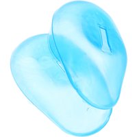 2pcs Silicone Cover For Hair Dye Waterproof Reusable Salon Ear Protection Tool Adjustable Universal Fit Ear Shield