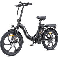 AliExpress HillMiles MilePort 1 adult E-bike,, 36V 13Ah battery, 250W E-Mountain bike,20-inch fat tire city ebike,Electric Bike