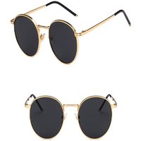 AliExpress Hip Hop Metal Frame Fishing Women's Eyewear Women Men Sunglasses Round Sun Glasses Shades