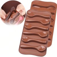 1-2 Pcs Mold Silicone Baking Cake Decorating Cake Chocolate Mold DIY Six Spoons Mould,Chocolate mold fondant molds baking molds