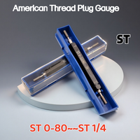 1PCS ST American Braces Retainer Dental Thread Plug Gauge ST0-80 6-32 10-24 1/2 1/4 3/8 5/16 3/4